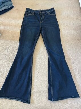 Hollister Deep Indigo Flare Jeans